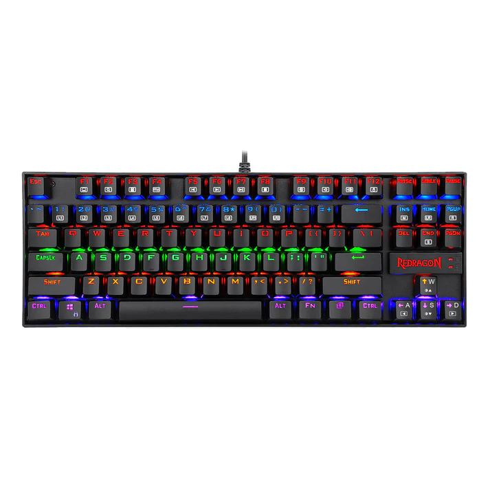 KUMARA K552 LED Rainbow Backlit Wired Keyboard